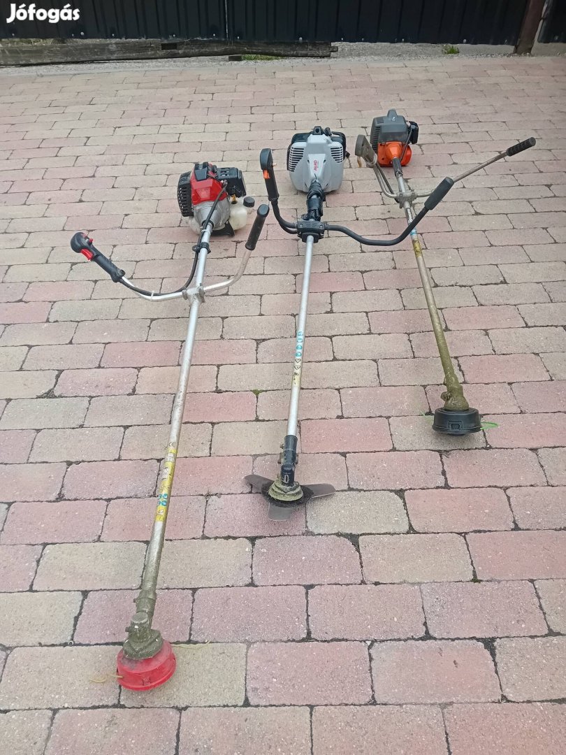 3db üzemképes fűkasza