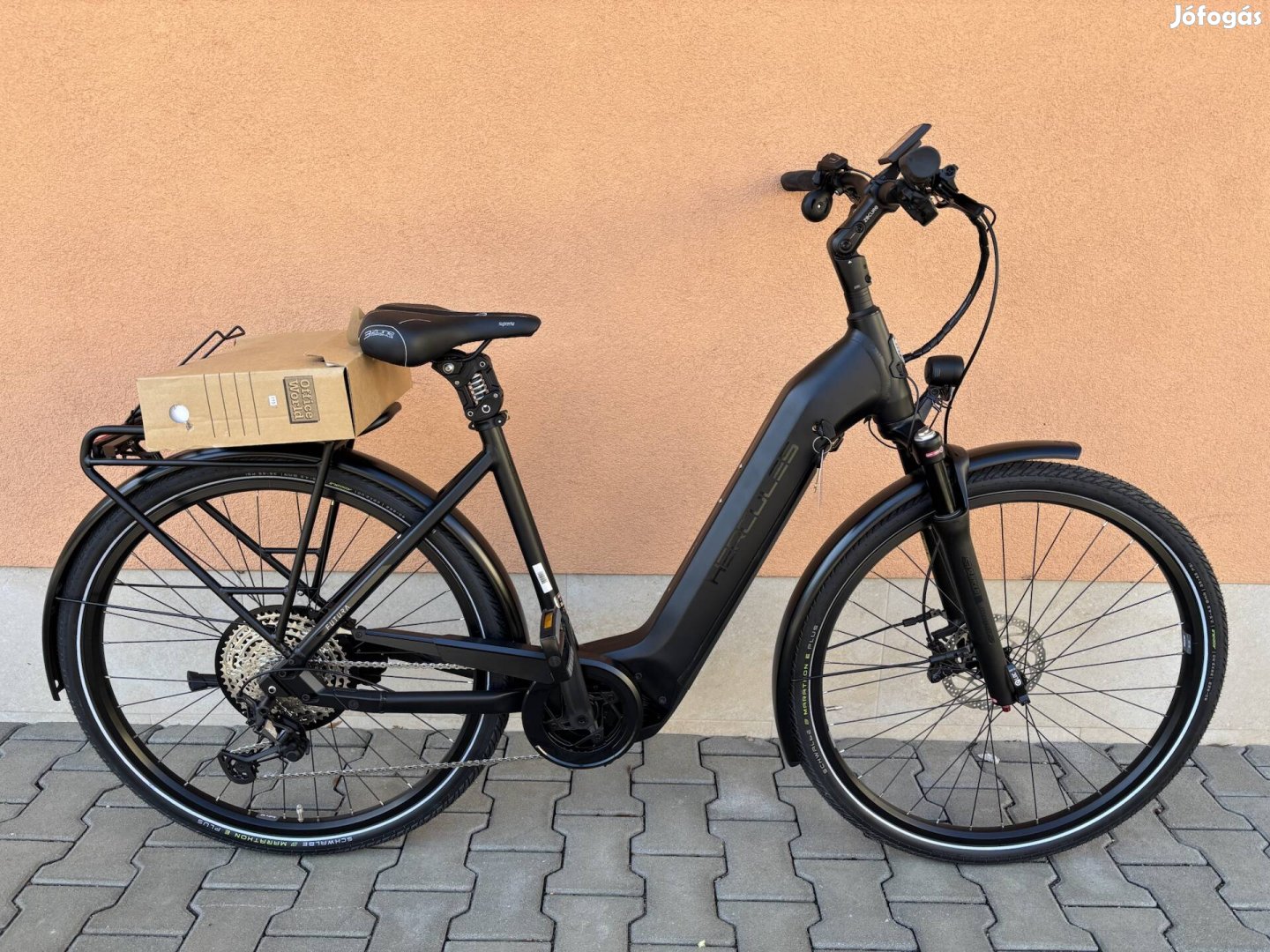 3km-es Hercules Futuna ebike, CX 85Nm 625Wh, 1 év garancia
