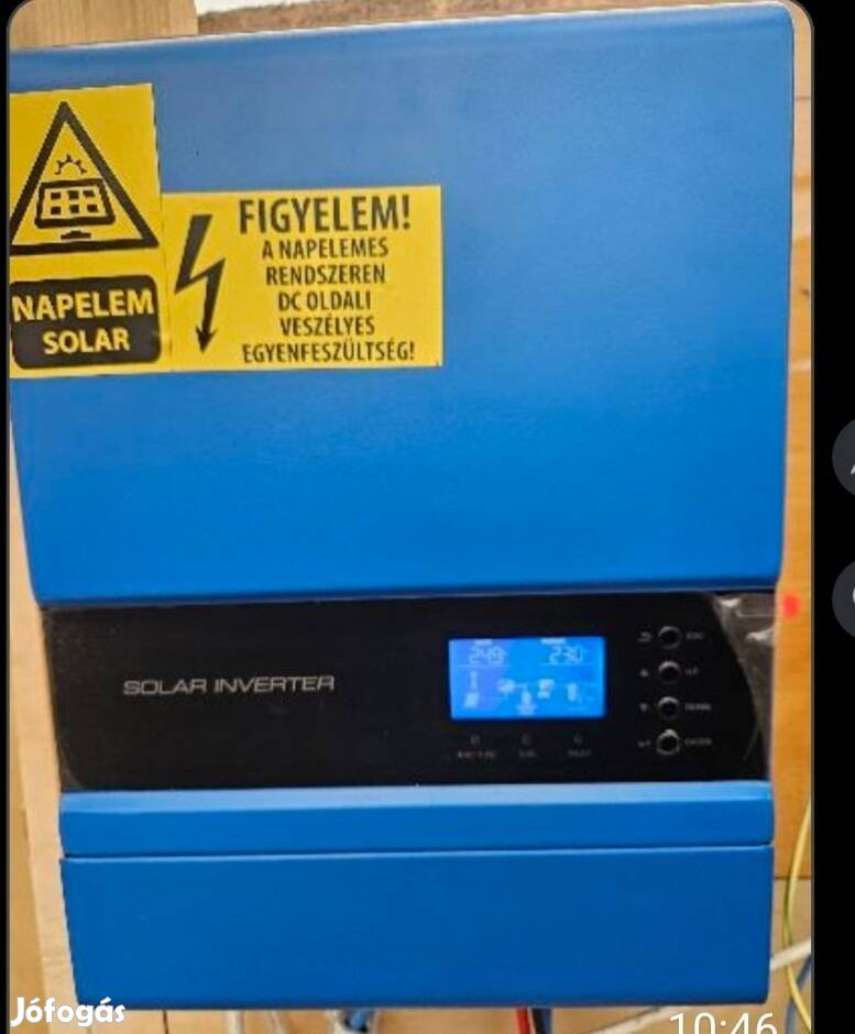 3kw- os hibryd inverter eladó!