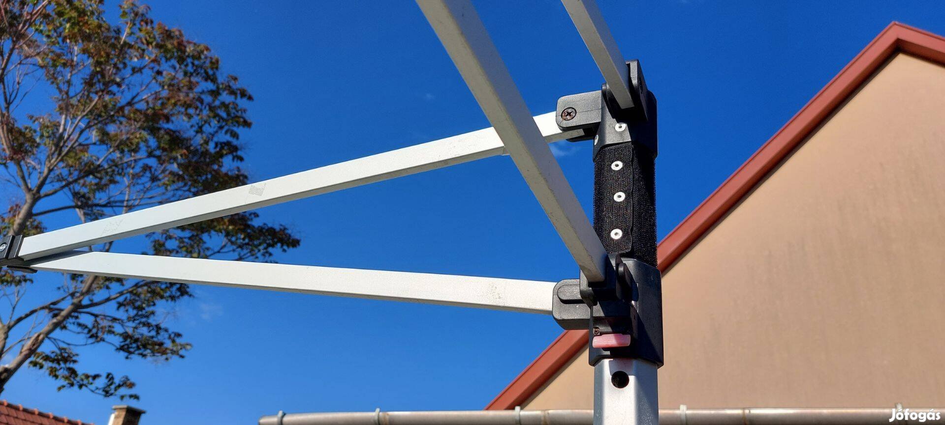 3x3m erősített alumínium pavilon fesztivál sátor keret,