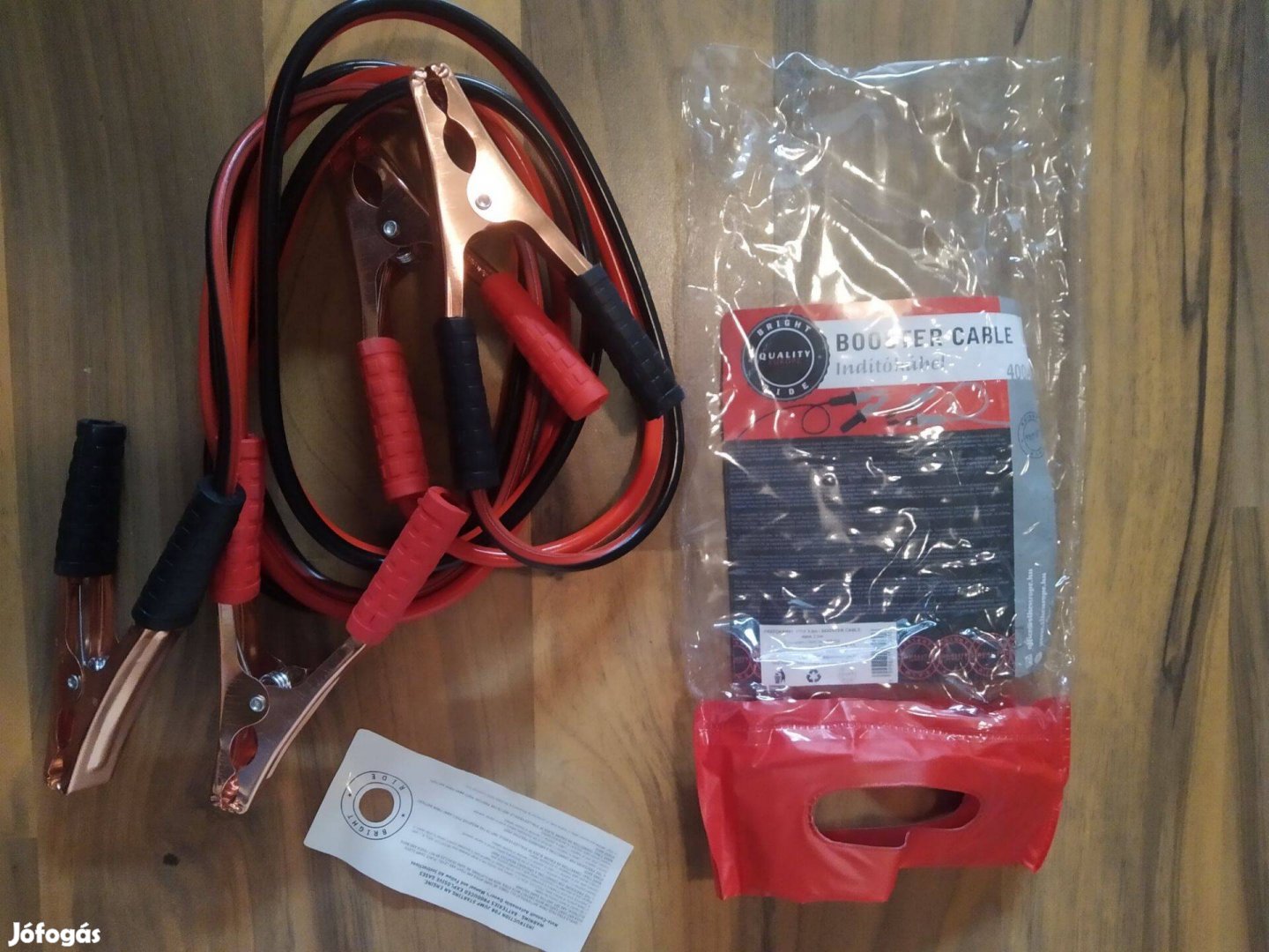 400A Booster cable Bright Ride Indítókábel bikakábel 2x2.5m