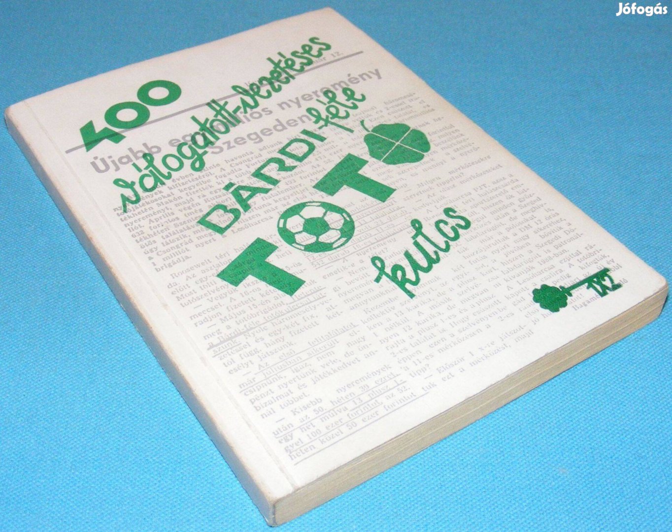 400 Bárdi-féle válogatott-vezetéses totókulcs