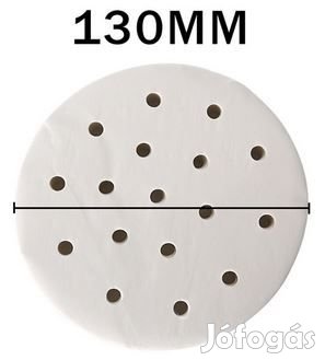 400 db Tapadásmentes Hamburger papir 13cm-es  (3386)