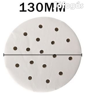 400 db Tapadásmentes Hamburger papir 13cm-es  (3386)