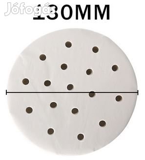 400 db Tapadásmentes Hamburger papir 13cm-es  (3386)