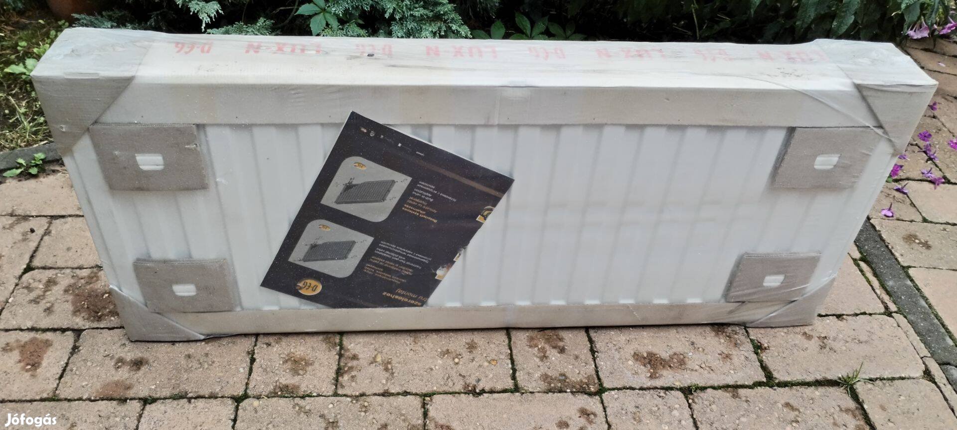 400x1000 mm 22k lapradiátor Lux-N, új
