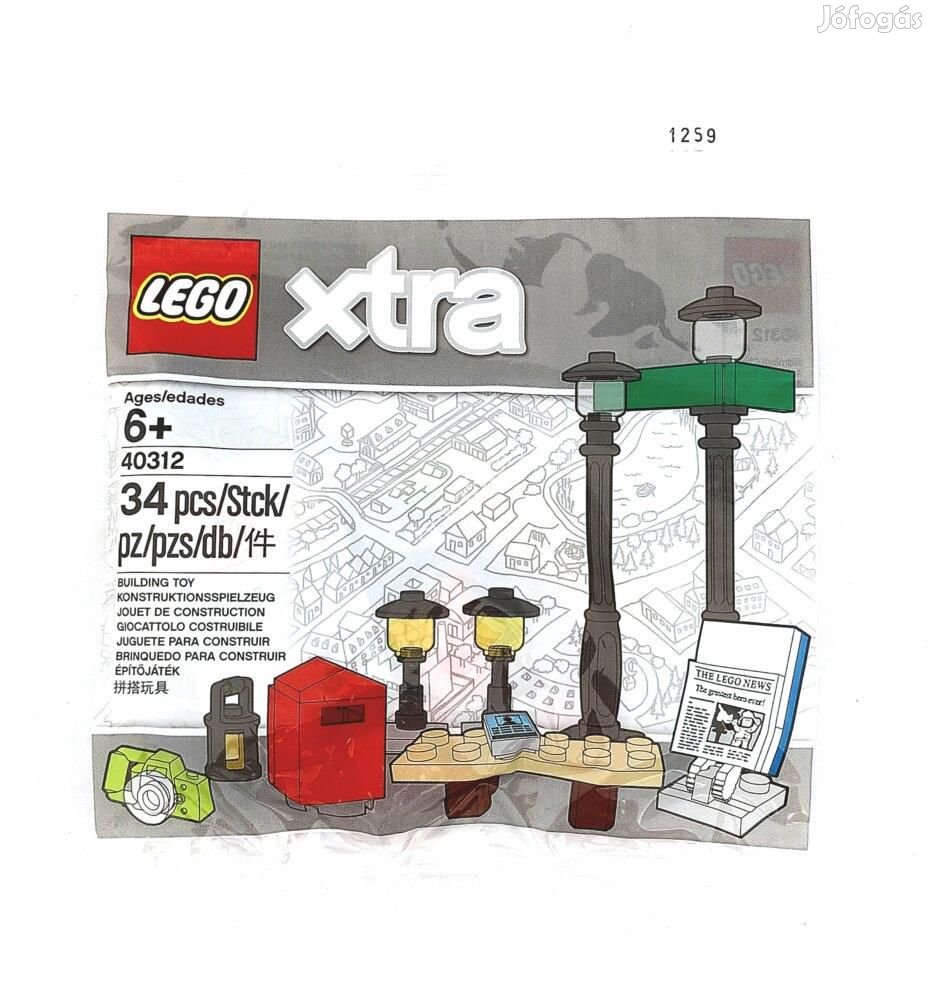 40312 LEGO(R) Xtra &#8211; Park kiegészítő szett polybag eladó