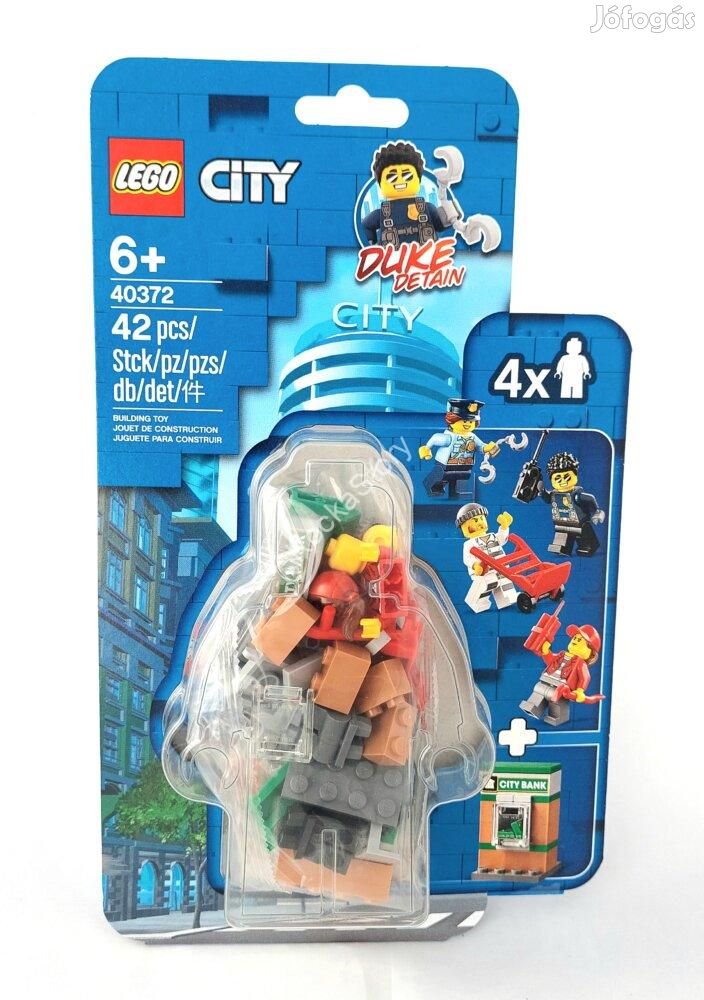 40372 LEGO(R) City &#8211; Rendőrségi minifigura készlet eladó