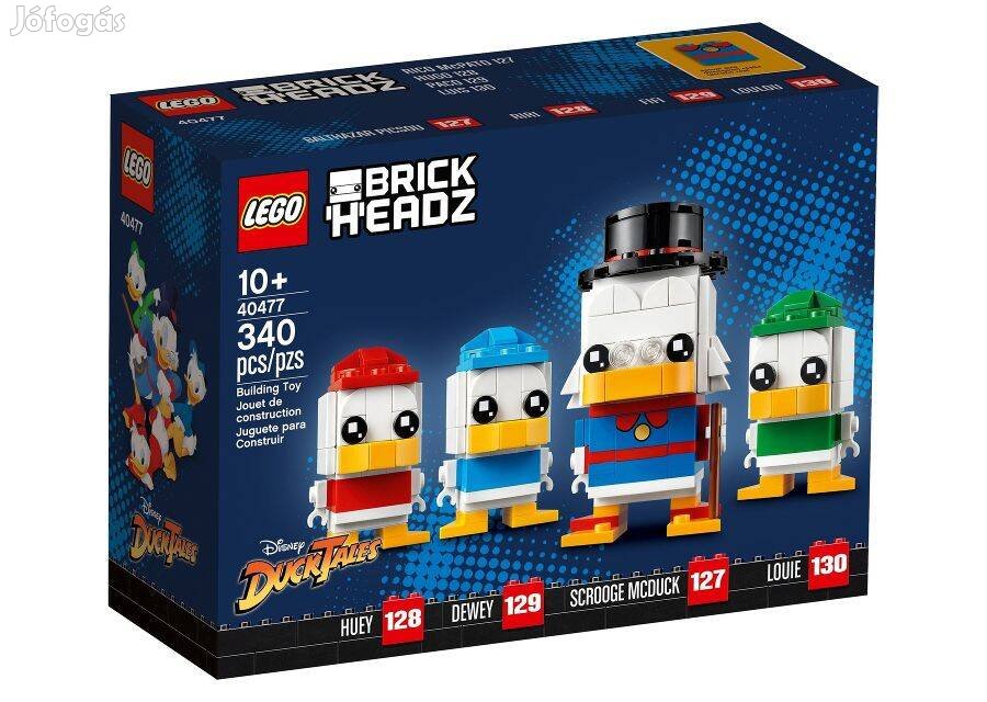 40477 LEGO Brickheadz - Dagobert bácsi, Tiki, Niki és Viki