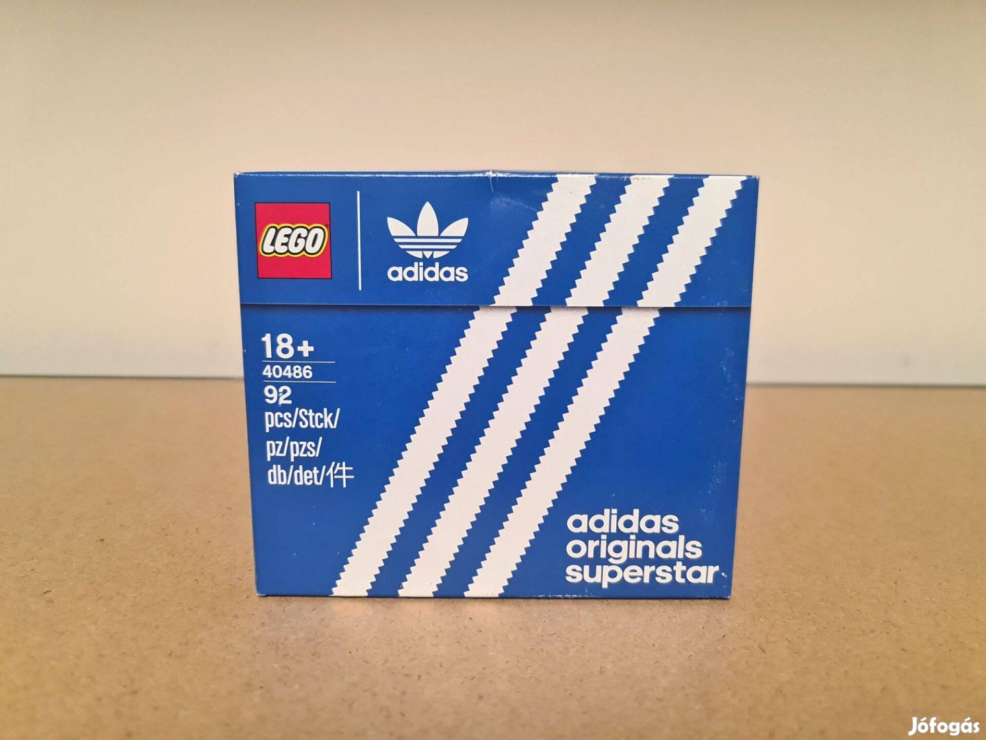40486 Lego Exclusive Limited Mini Adidas originals superstar Új