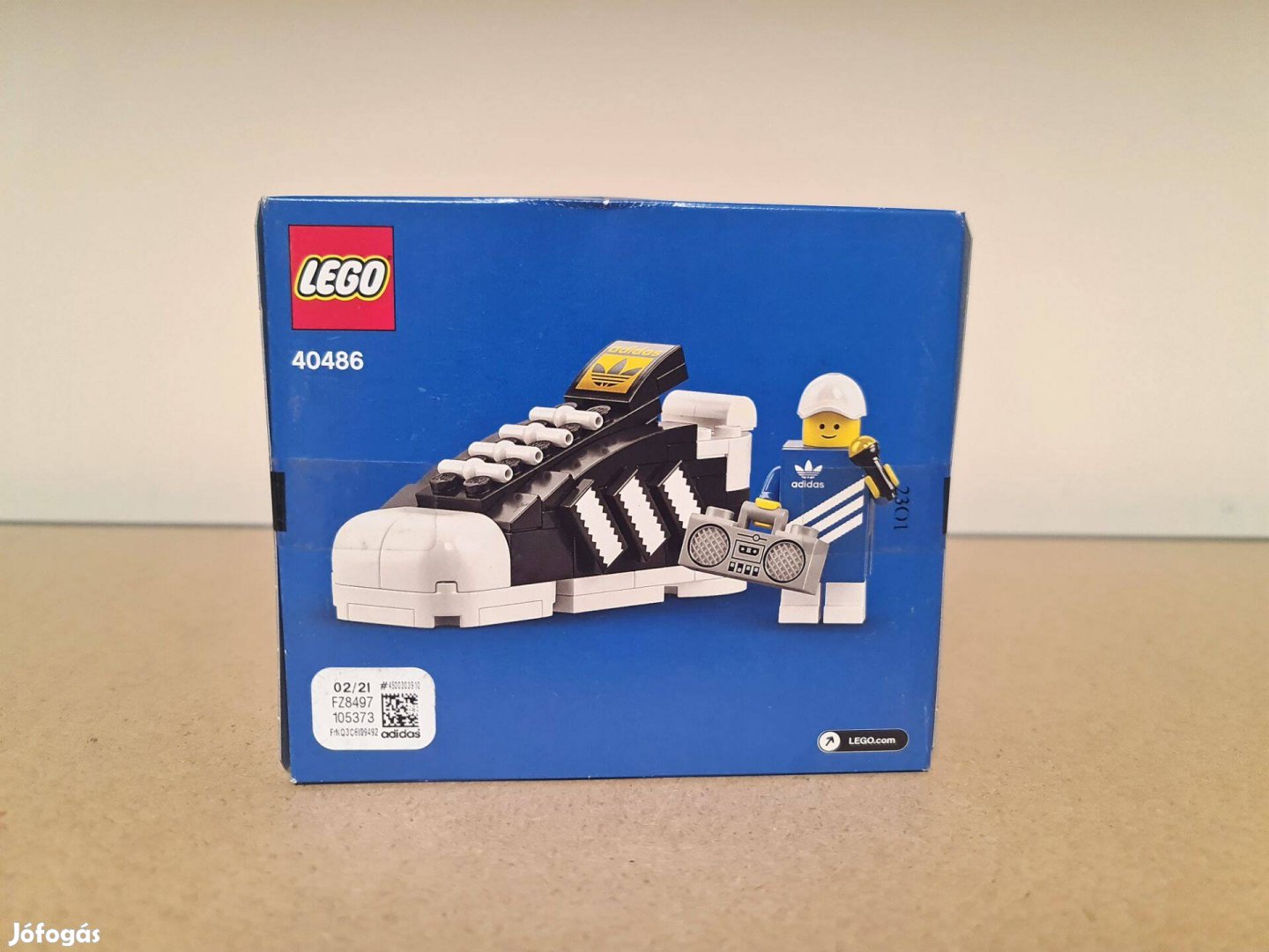 40486 Lego Iconic Exclusive Mini Adidas originals superstar Új