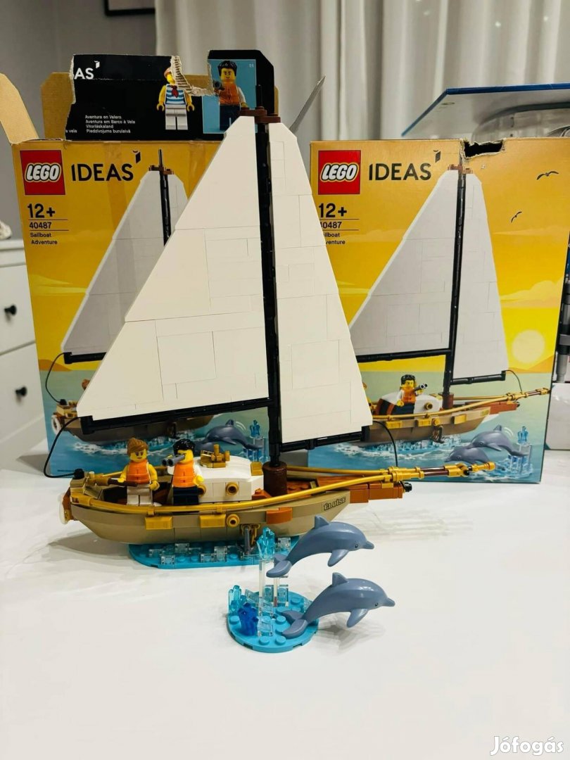 40487 Lego Vitorláskaland összerakott, hiánytalan