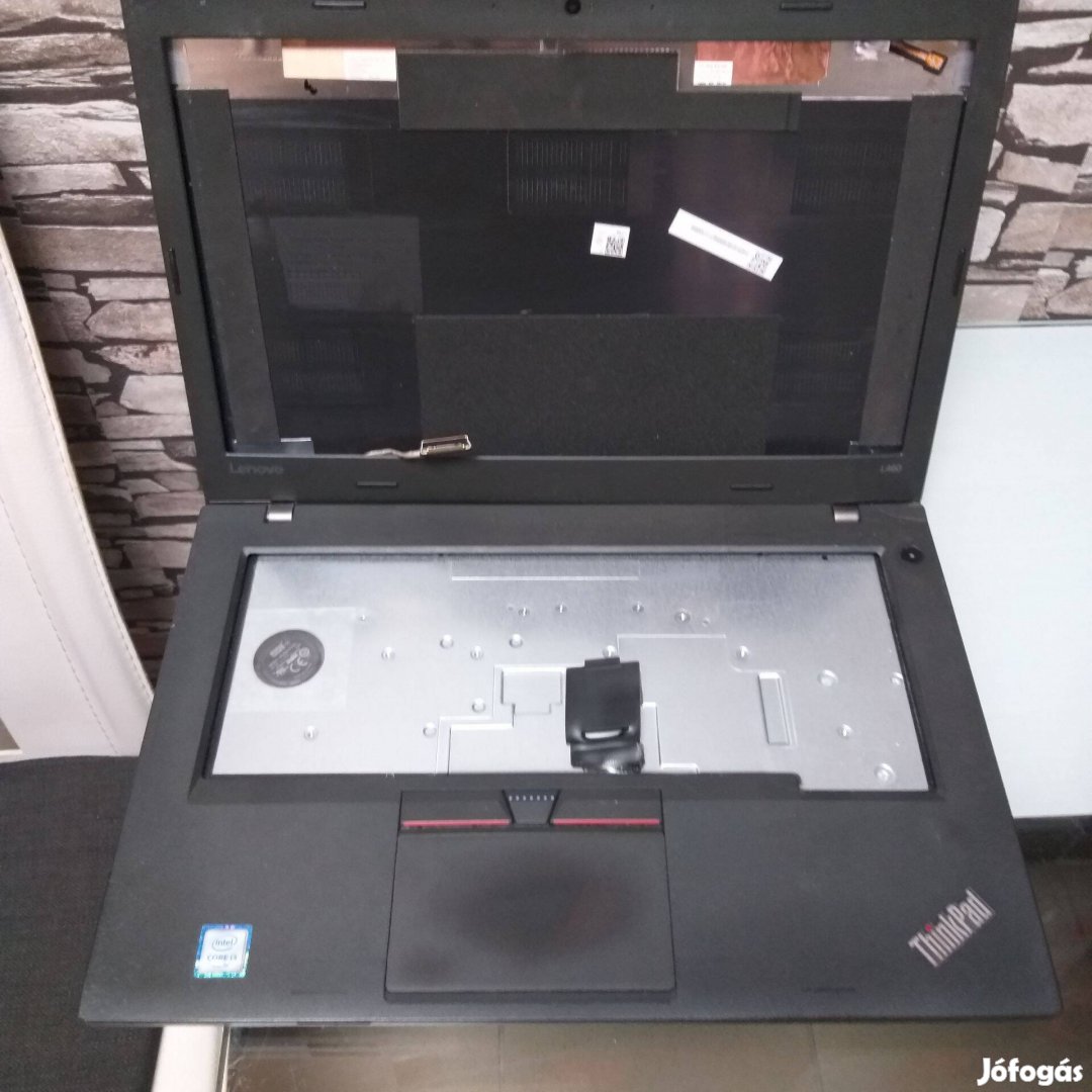 404.Lenovo L460 laptop hibás,hiányos!Memória,hdd,töltő nincsen!Garanc