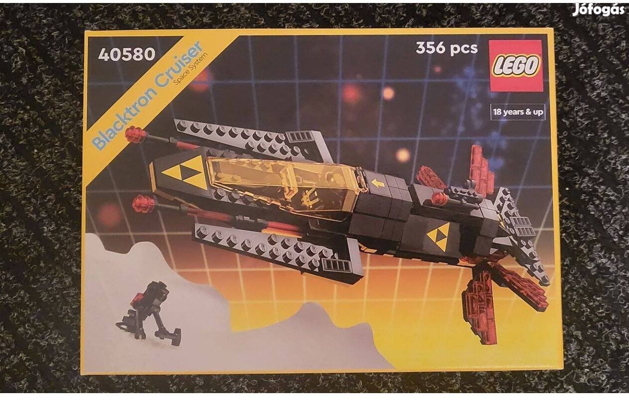 40580 LEGO Blacktron cruiser limitált készlet Új, Bontatlan, Hibátlan!