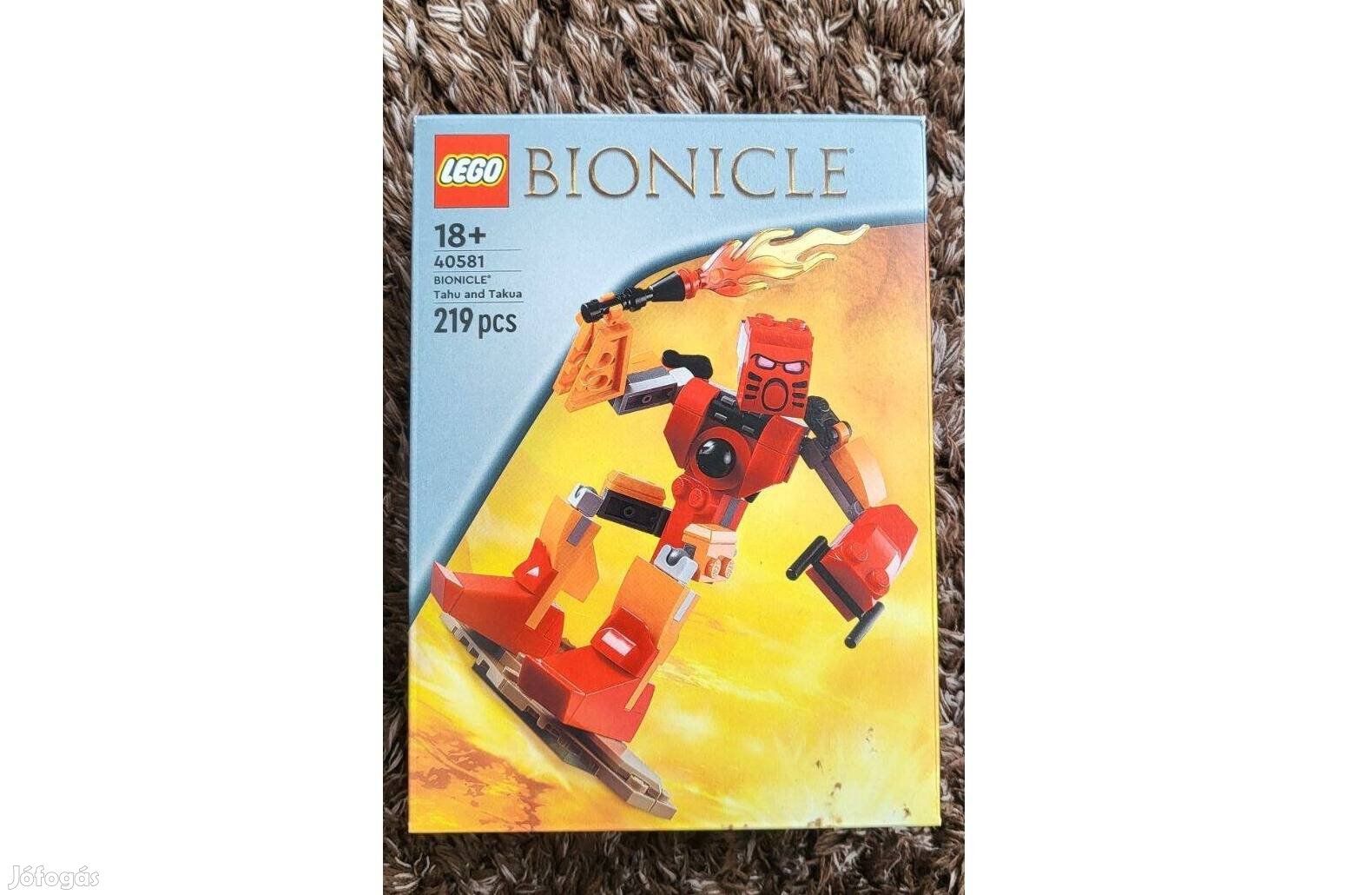 40581 LEGO Bionicle Tahu és Takua - Hibátlan, Bontatlan, Új termék!