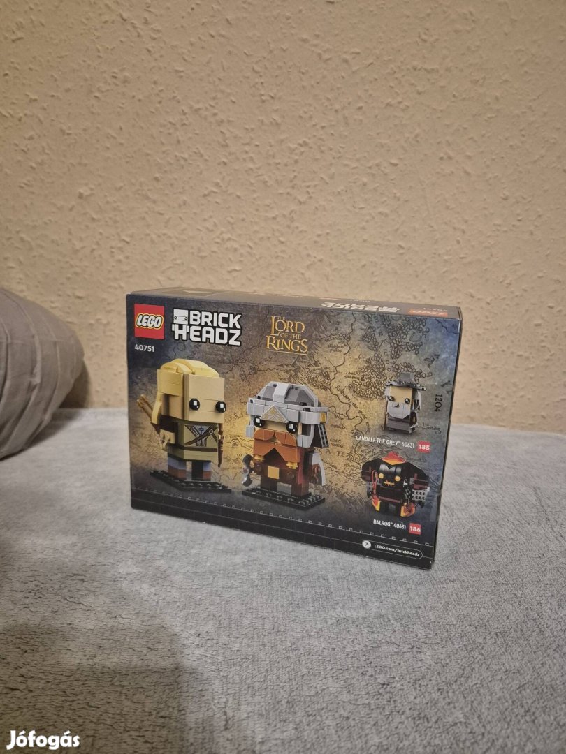 40631 lego gyűrűk ura brickheadz - gimli és legolas