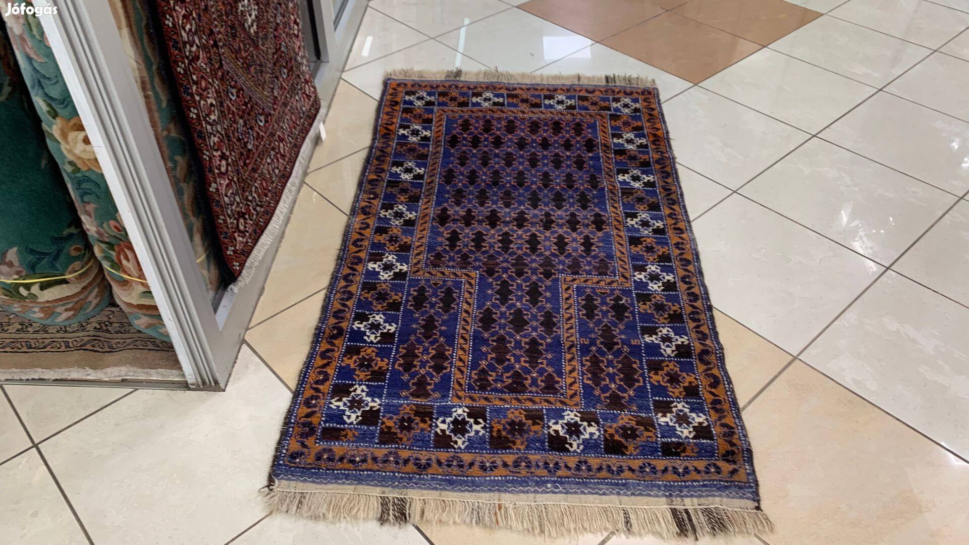 4089 Meseszép Afgán beluchi kézi gyapjú perzsa szőnyeg