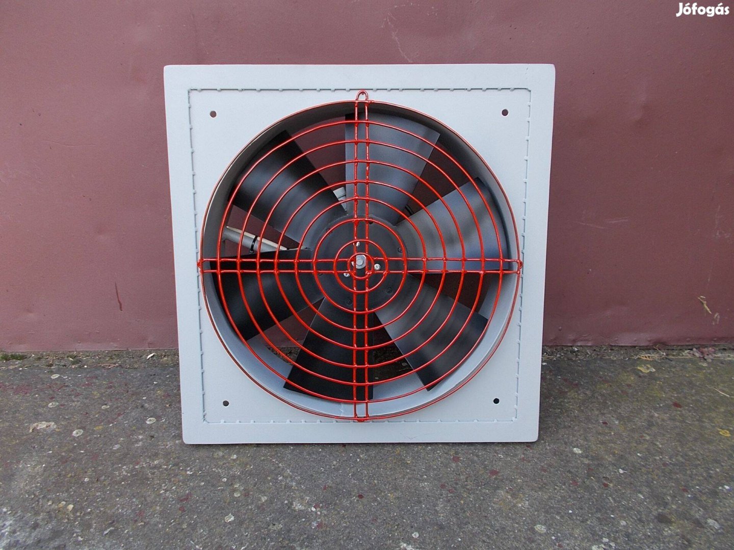 40,1 cm-es felújított ipari ventilátor 220V-70W-os villanymotorral