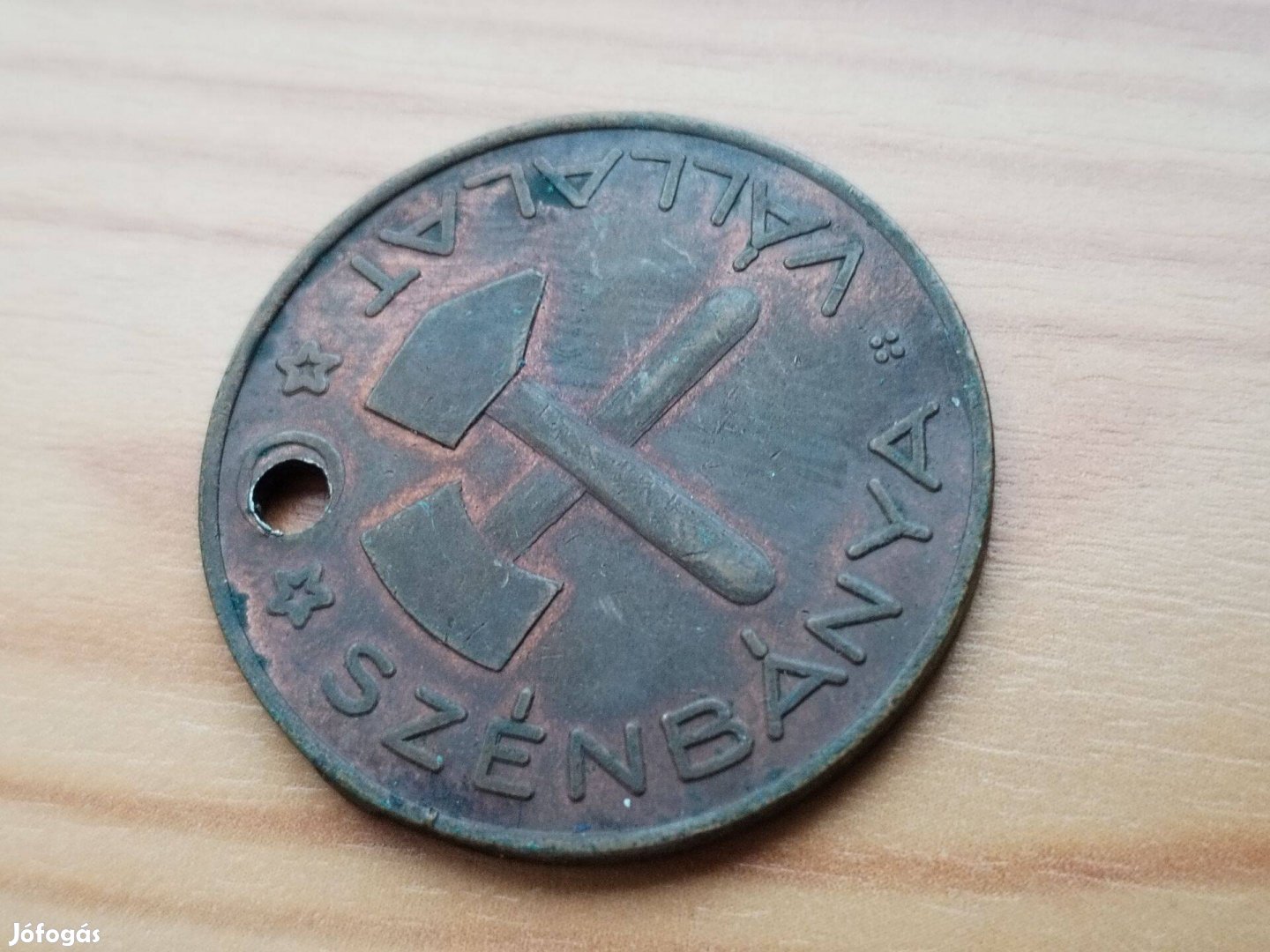 40-es 50-es évekből Dorogi Bányász zseton ritka db