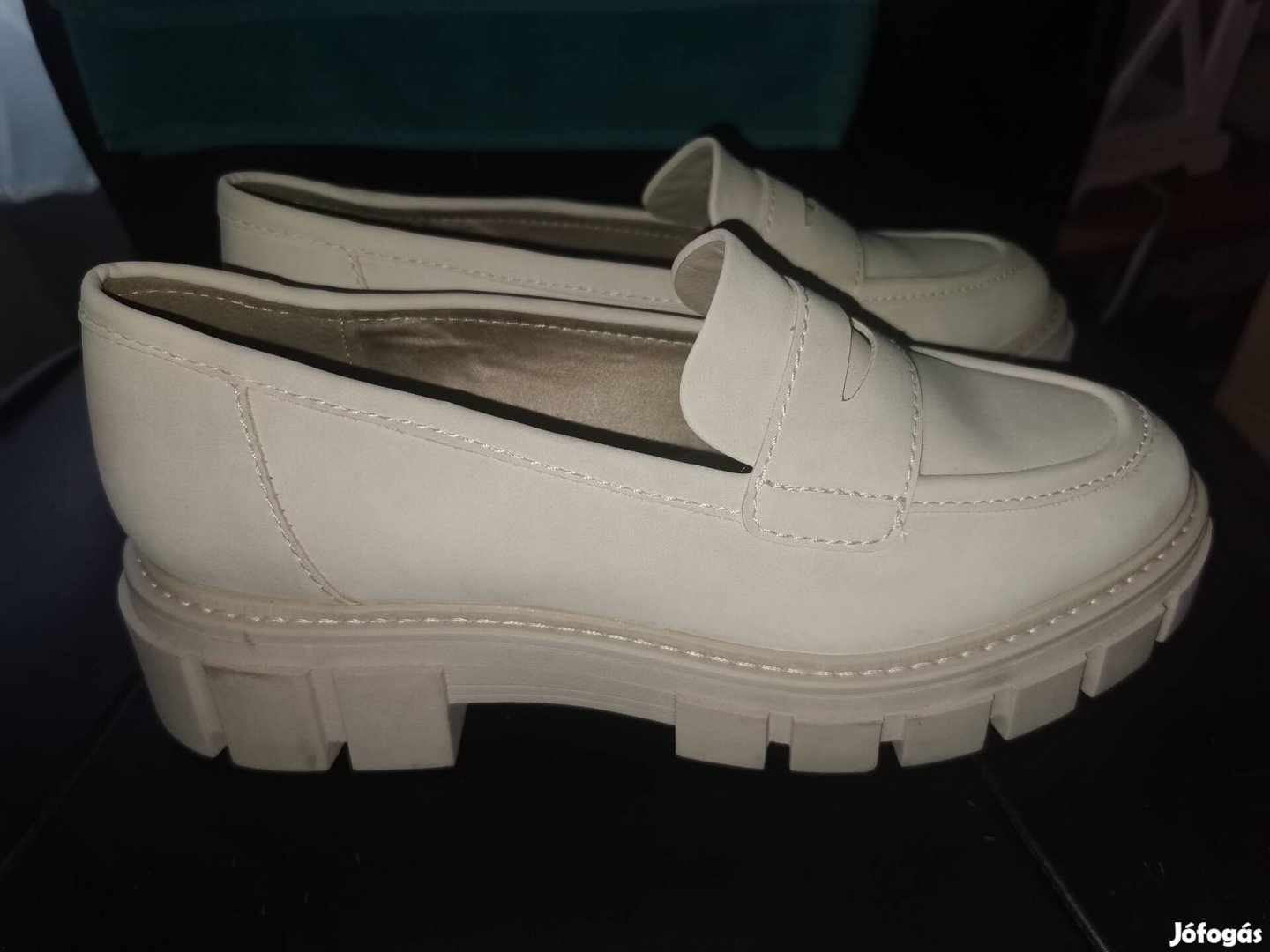 40-es Catwalk loafer női cipő..... 1x viselt