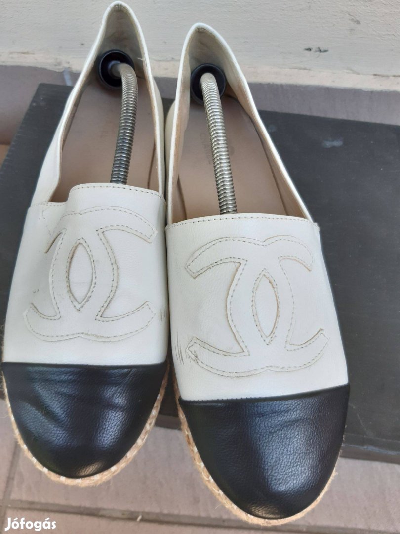40-es Chanel espadrilla női nyári félcipő