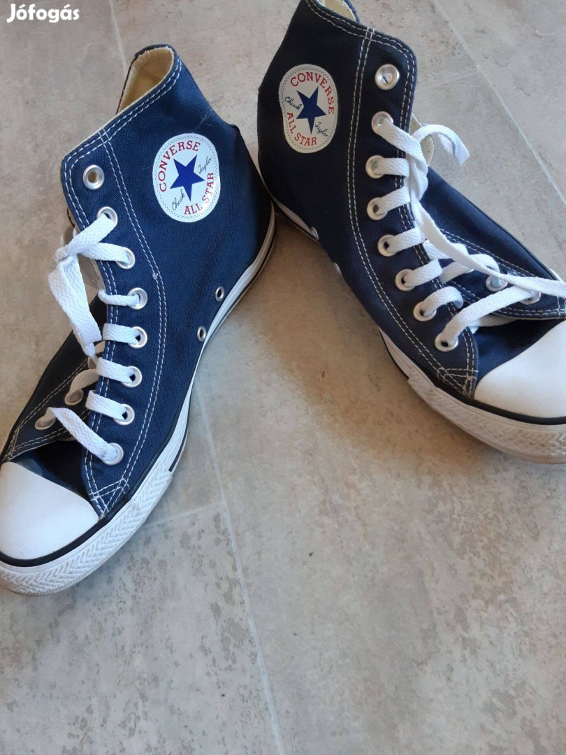 40-es Converse kék férfi magas szárú cipő