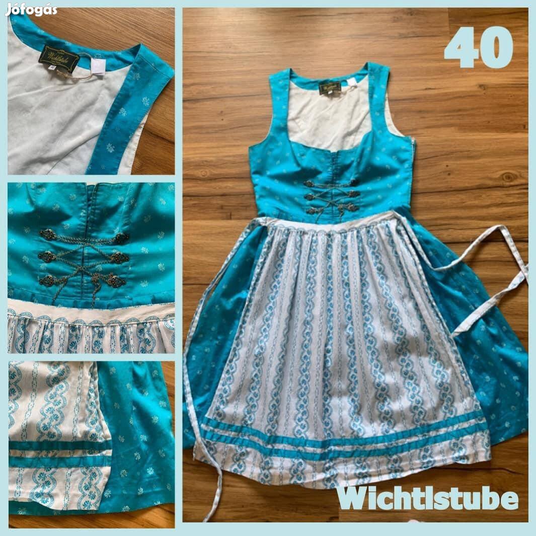 40-es türkiz Dirndl ruha /Wichtlstube/