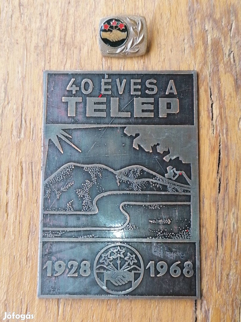 40 éves a telep plaket