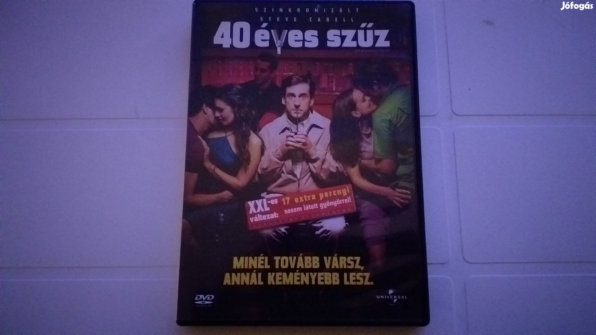 40 éves szűz vígjáték DVD