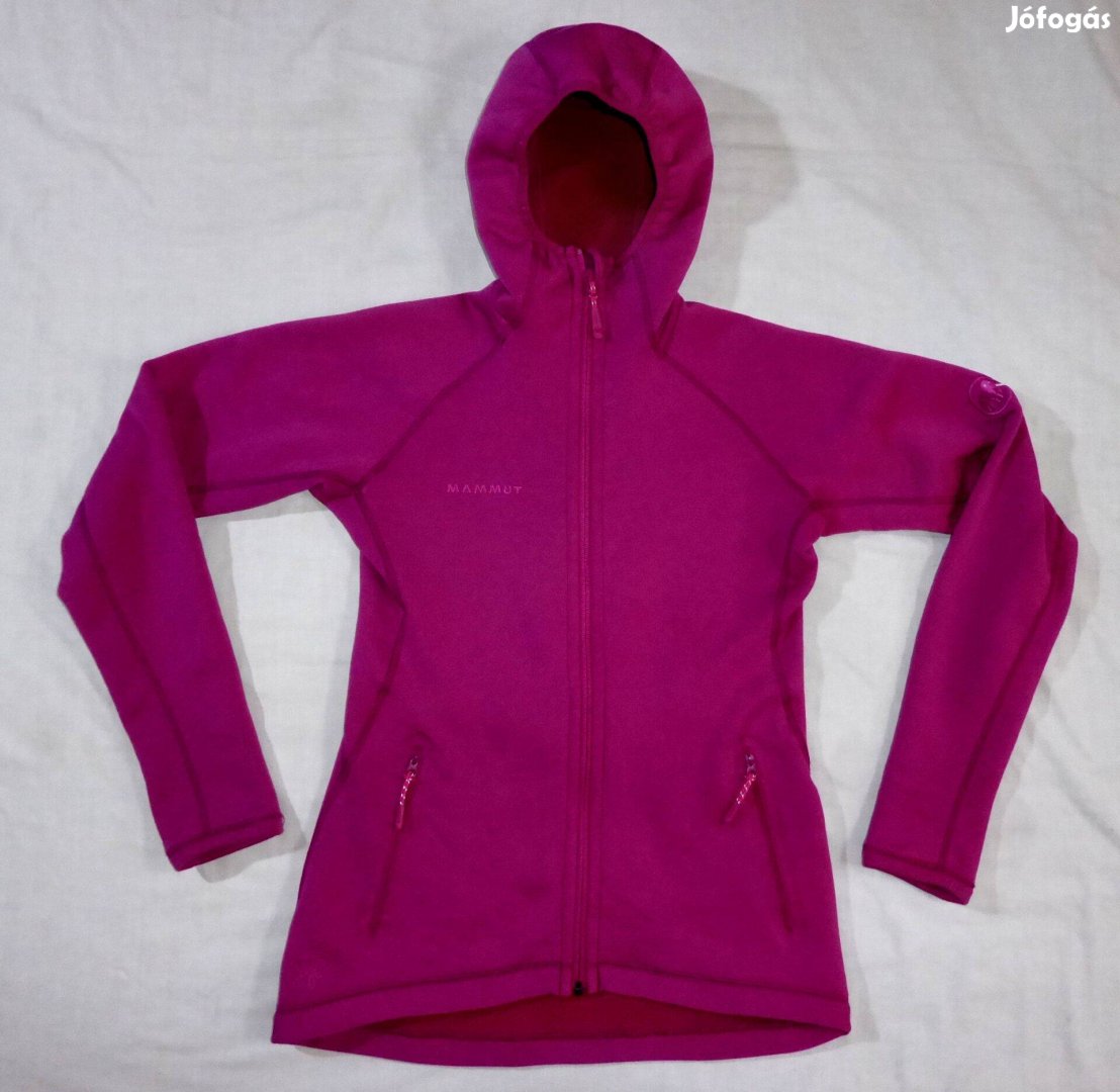 40ezres női S méretű Mammut polár kapoucnis outdoor túra