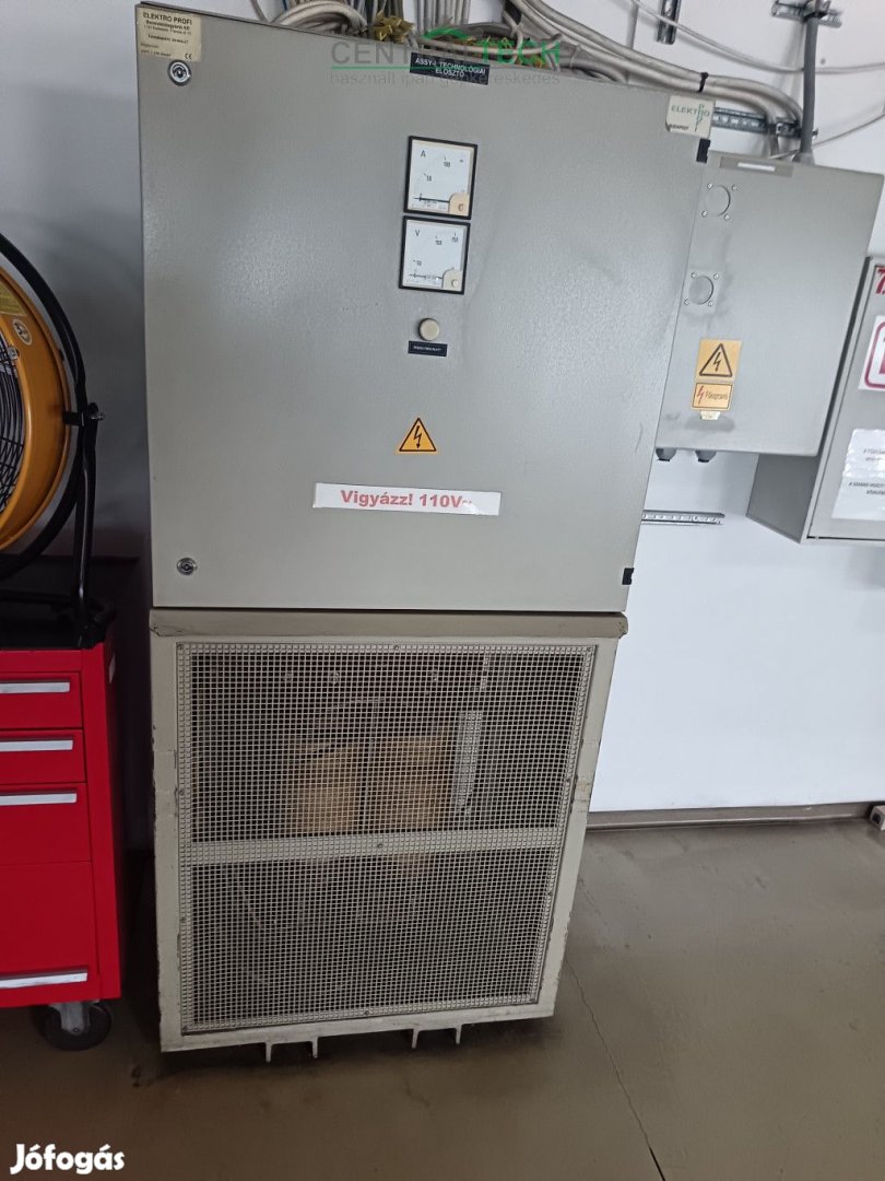 40kVA 1 fázisú trafó, transzformátor eladó 1x400V -> 1x110V