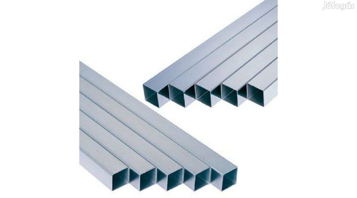 40x40x1,5 szálcsiszolt, Rozsdamentes zártszelvény, eladó,