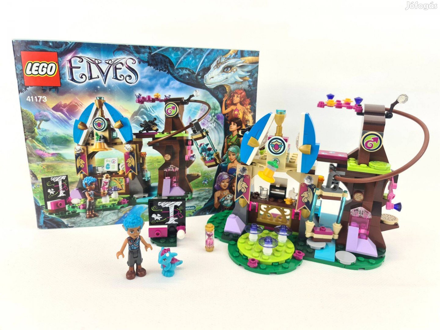 41173 Lego Elves Elvendale sárkányiskola