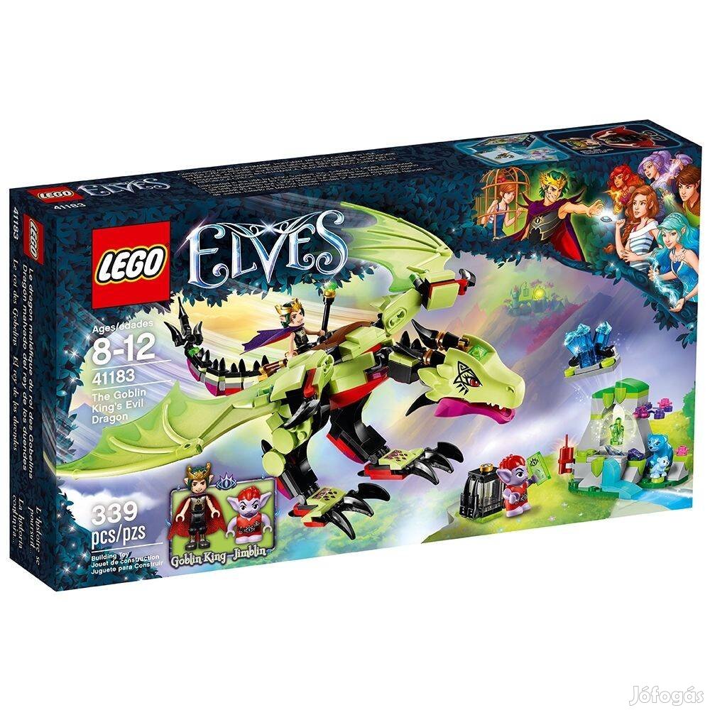 41183 LEGO Elves - A manókirály gonosz sárkánya / bontott, gyönyörű