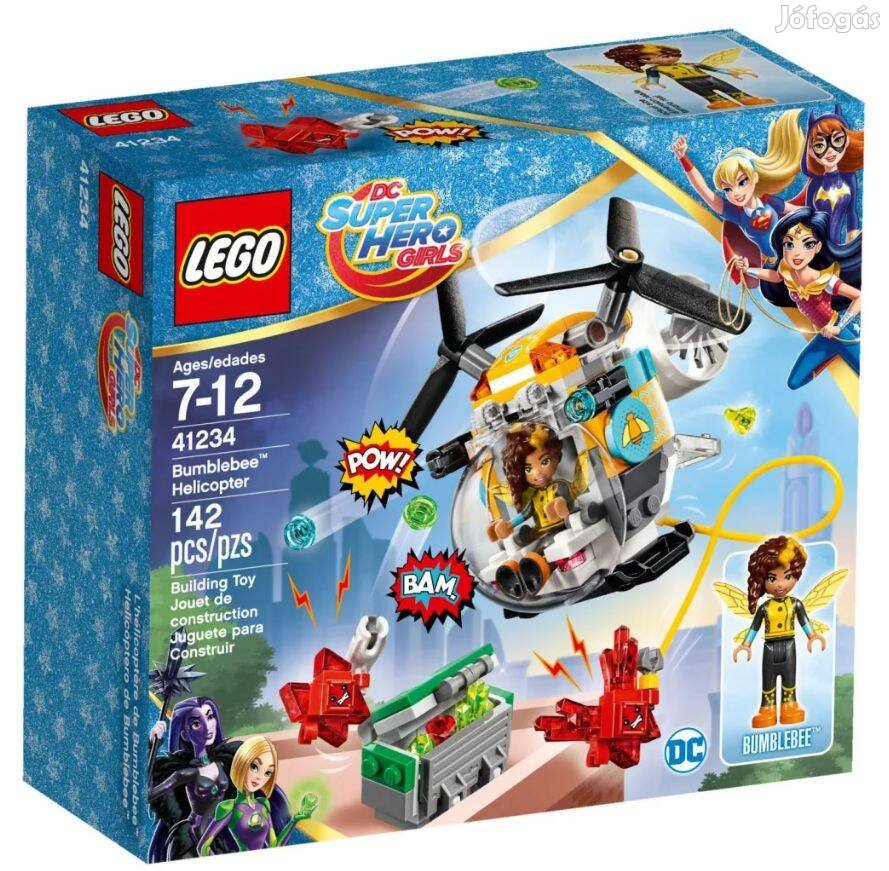 41234 LEGO Super Hero Girls Bumblebee helikoptere / bontott, gyönyörű