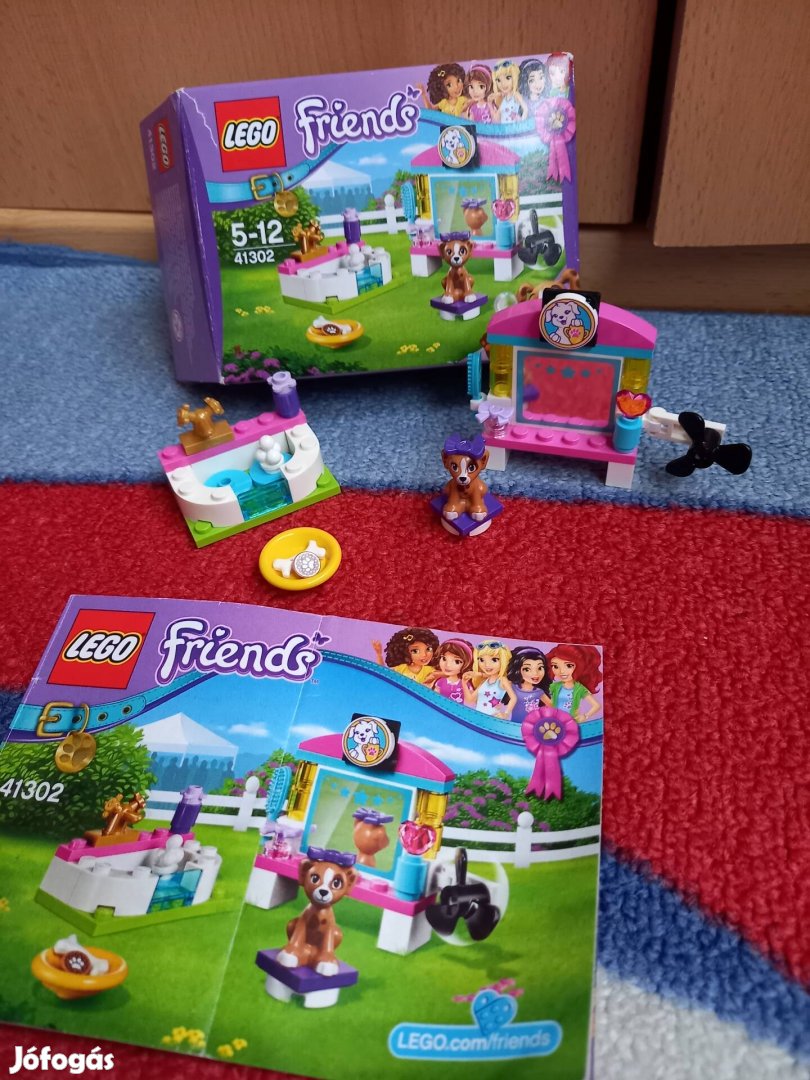 41302 lego friends kutya szépségszalon