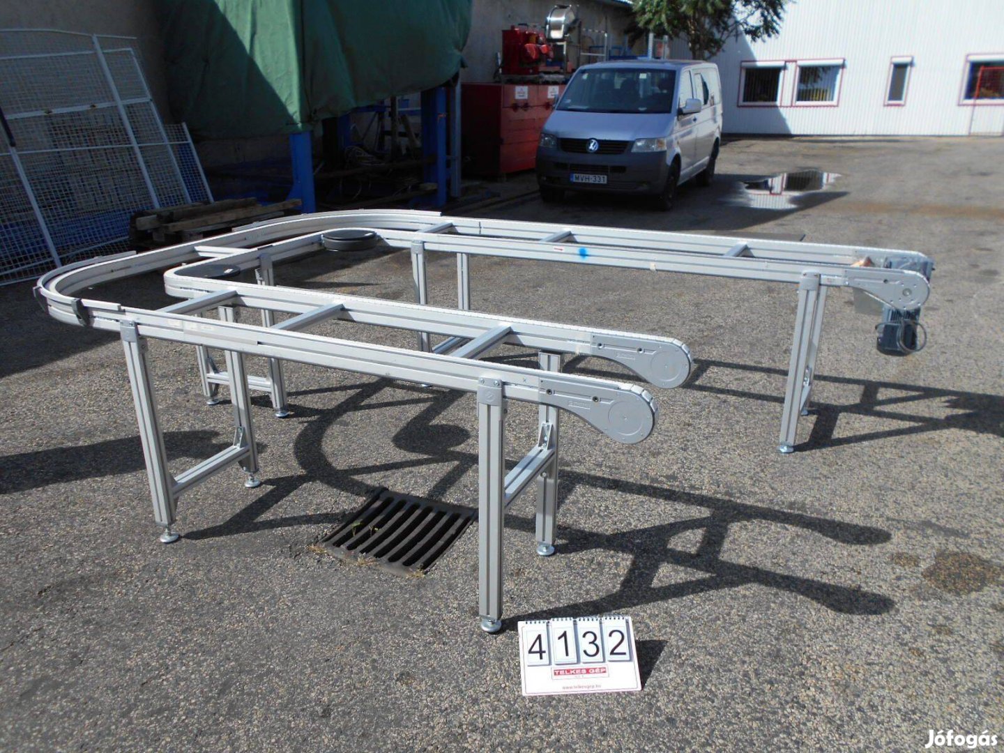 4132 - Szállítószalag Ipari Olcsó Használt Szállító Pálya