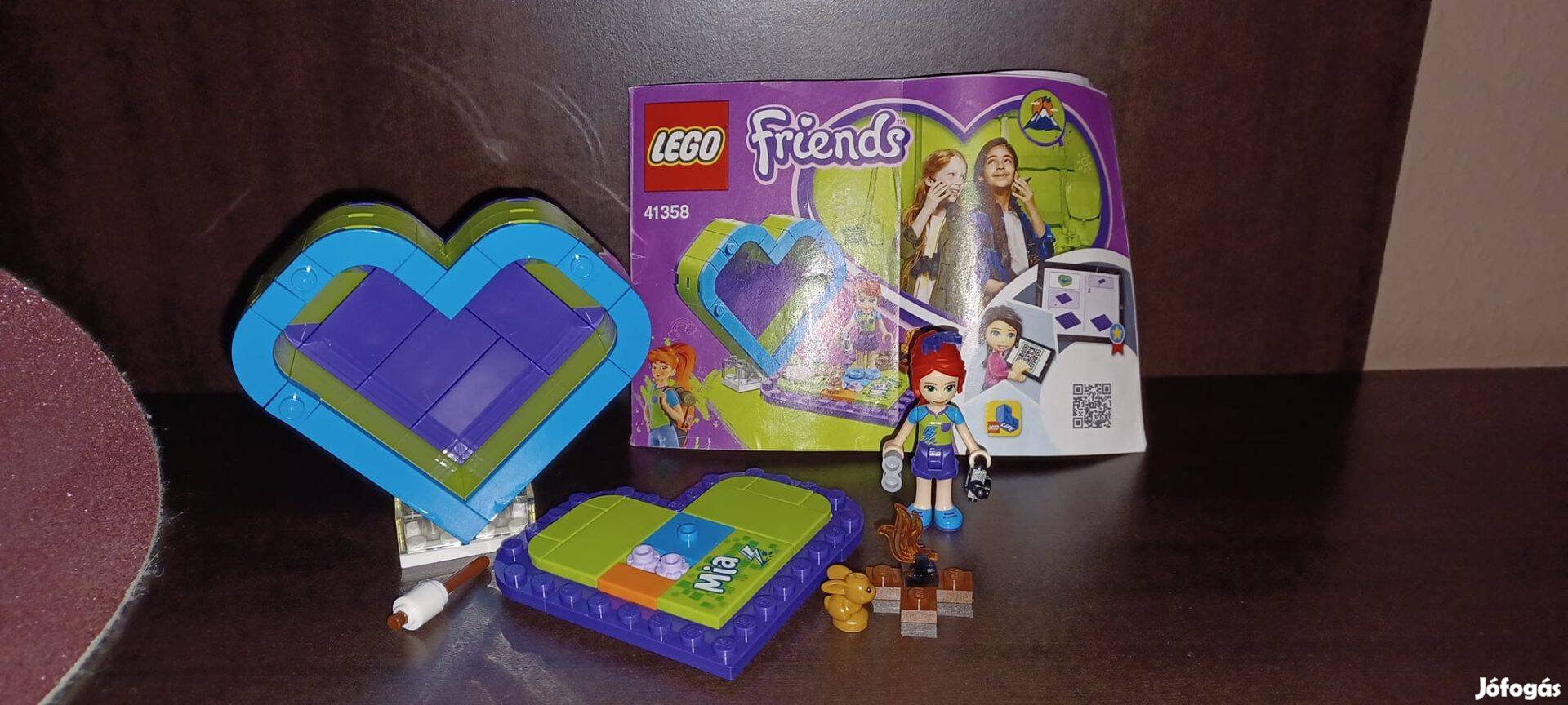 41358 - LEGO Friends Mia Szív alakú doboza