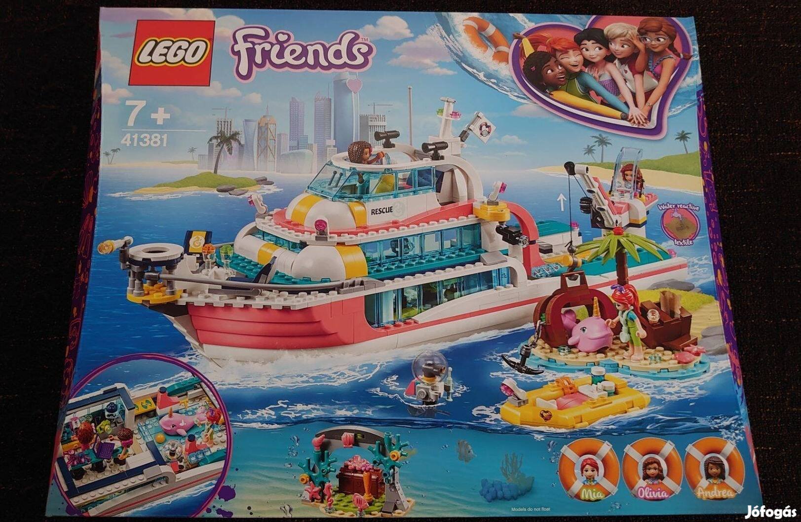 41381 - LEGO Friends - Mentőhajó
