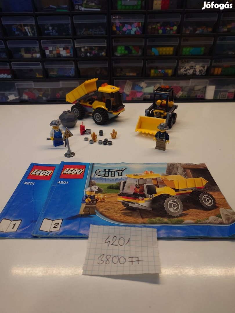 4201 Rakodó és dömper Lego City 