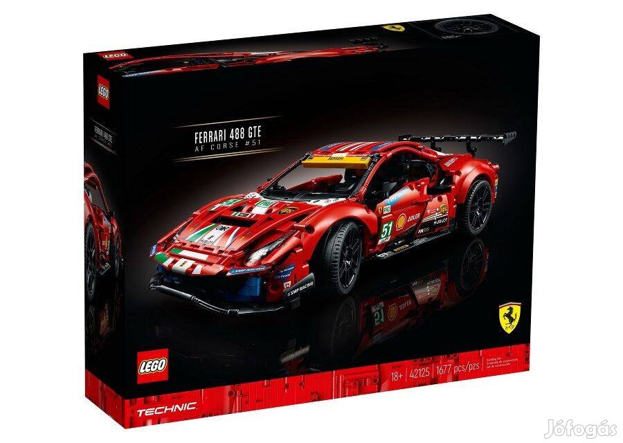 42125 LEGO Technic - Ferrari 488 GTE AF Corse 51