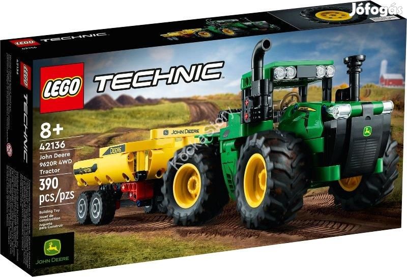 42136 LEGO(R) Technic &#8211; John Deere 9620R 4WD traktor eladó