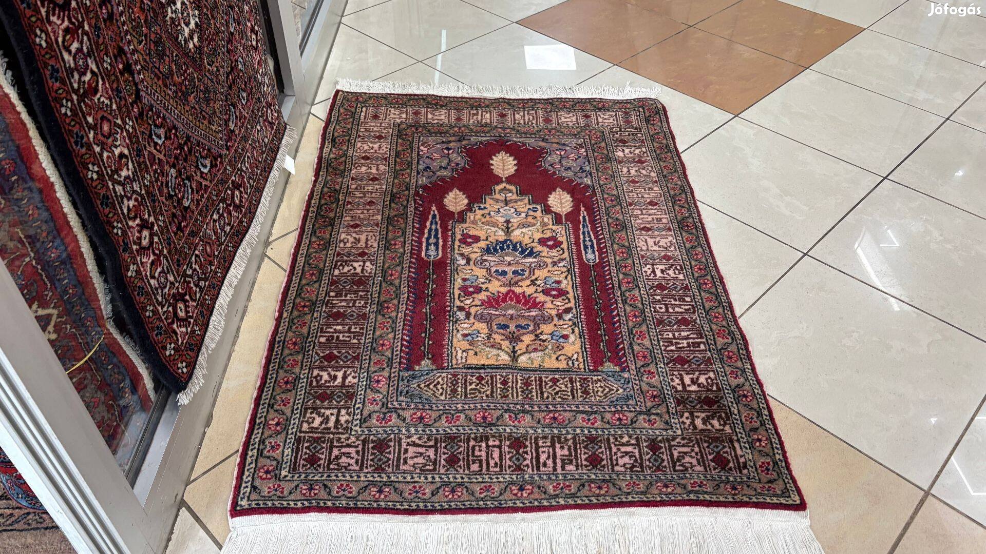 4219 Különleges Török Kaiseri kézi perzsa szőnyeg 86X126CM