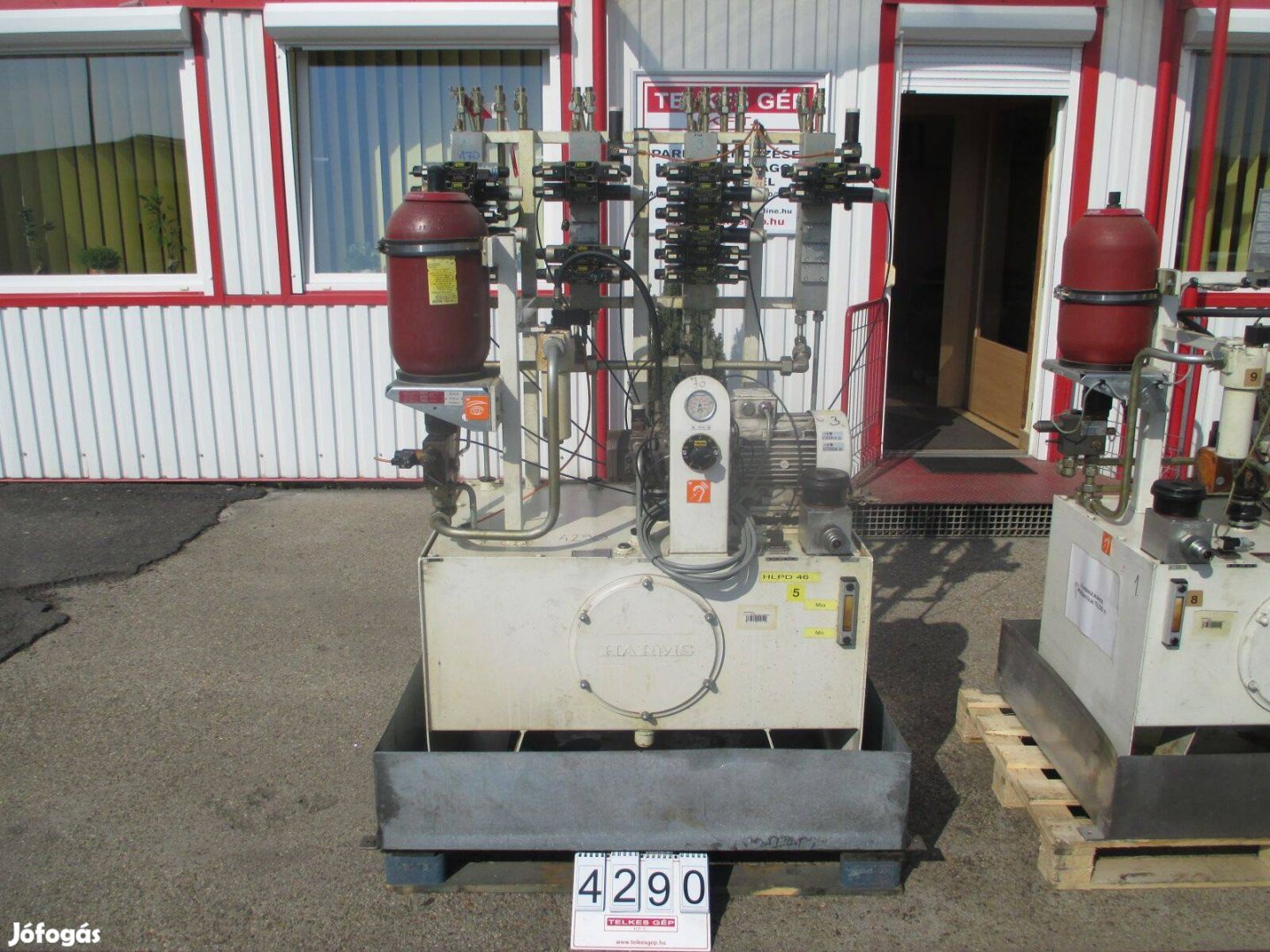 4290 - Hidraulikus Tápegység Tápegység Hidraulika Pumpa Szivattyú HARM