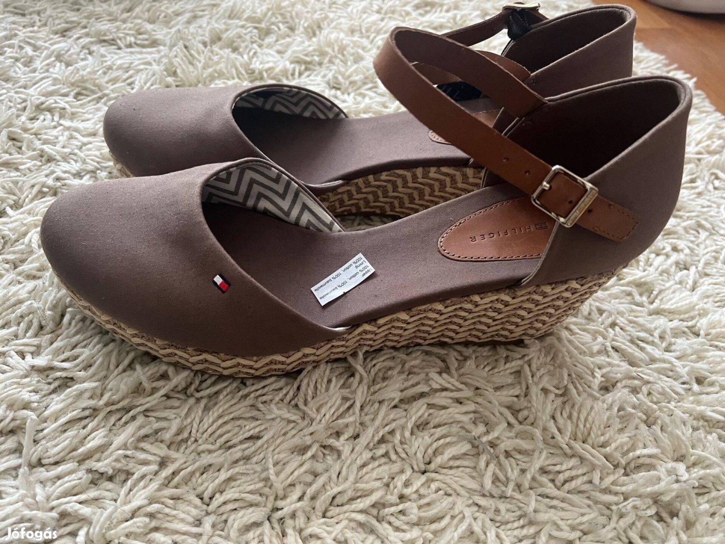 42-es Tommy Hilfiger Espadrilles cipő Új