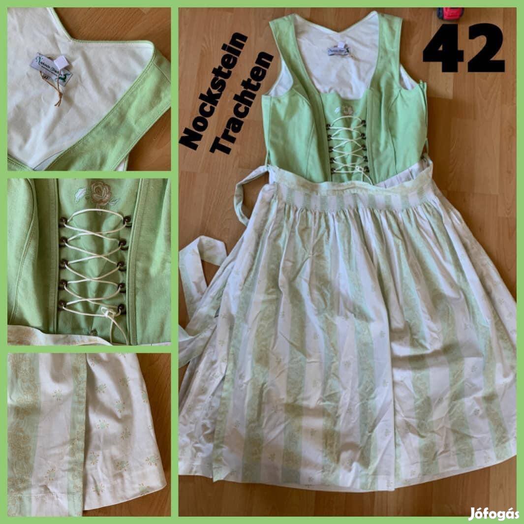 42-es világoszöld Dirndl ruha /Nockstein/