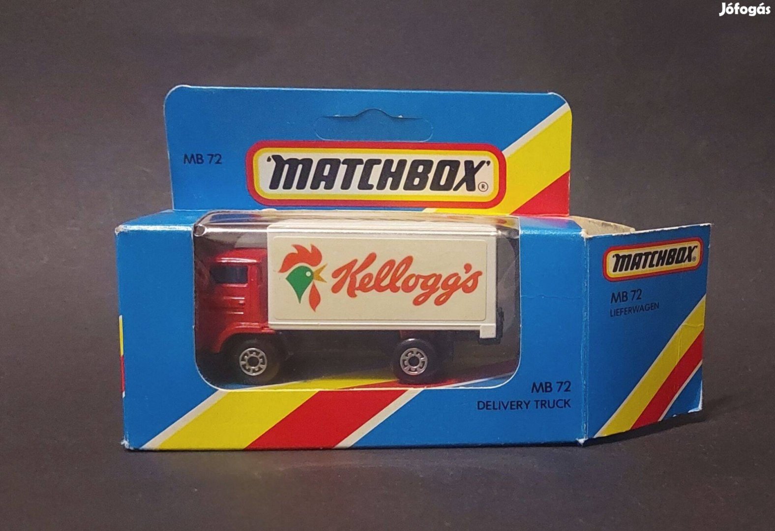 42 éves Matchbox Dodge Commando Kellog's MB 72 kocsi autó jármű