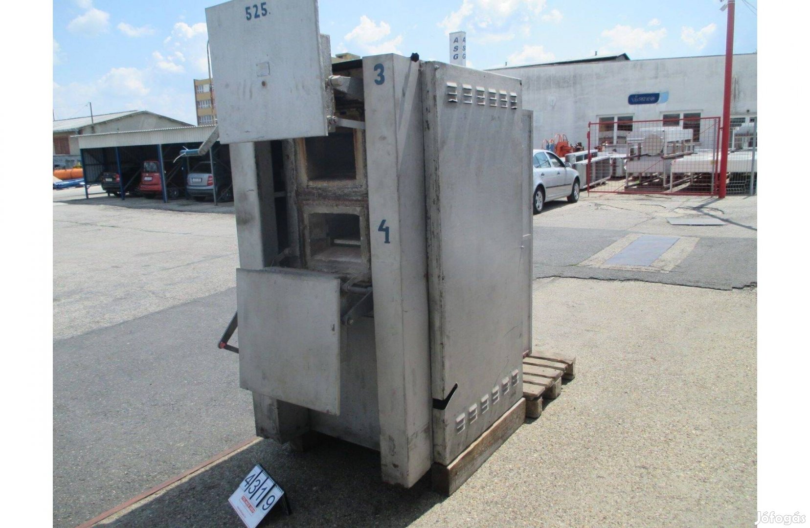 4319 - Kemence szárítókabin 700 C