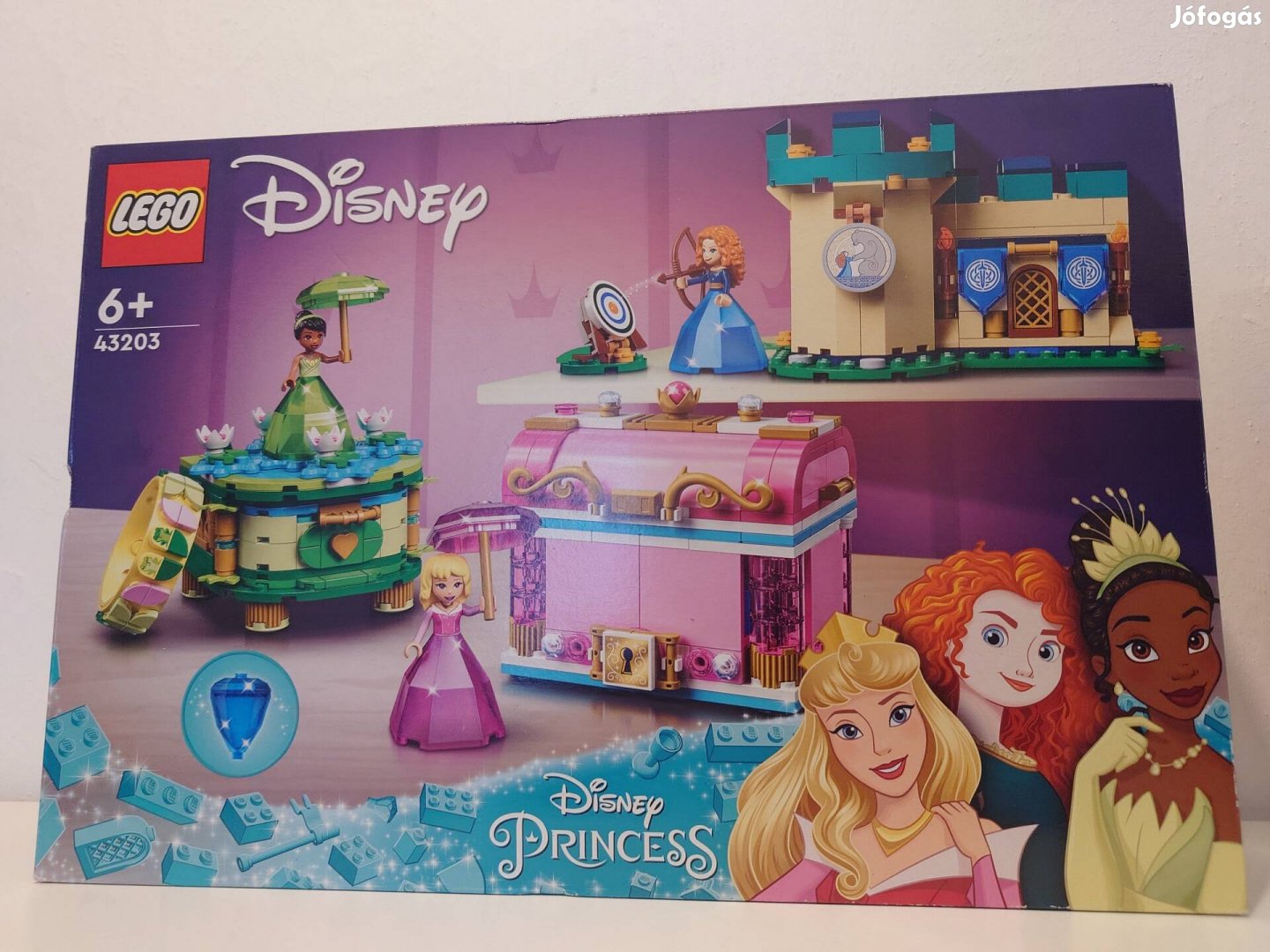 43203 Lego Disney Aurora, Merida és Tiana elvarázsolt alkotásai