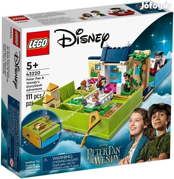 43220 LEGO(R) Disney &#8211; Pán Péter és Wendy mesebeli kalandja